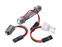 T10head,BA9S,spring double-tip